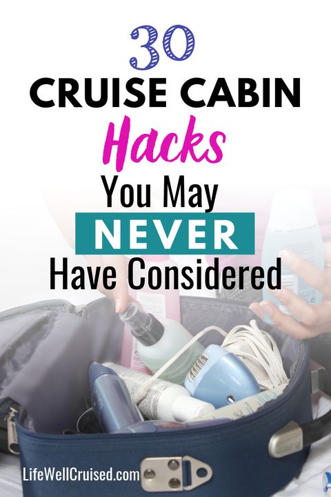 30 Cruise Cabin Hacks Every Cruiser Needs To Know – Artofit in Cruise Tiny Room Hacks