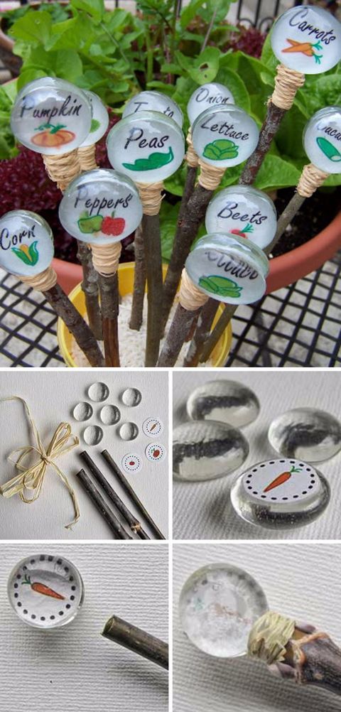 30 Diy Plant Label & Marker Ideas For Your Garden within Diy Houseplant Markers