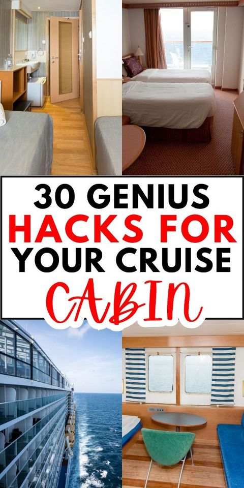 30 Genius Hacks For Your Cruise Cabin In 2025 | Cruise Rooms, Cruise ... within Cruise Packing Secrets Professionals Use (That Beginners Miss)
