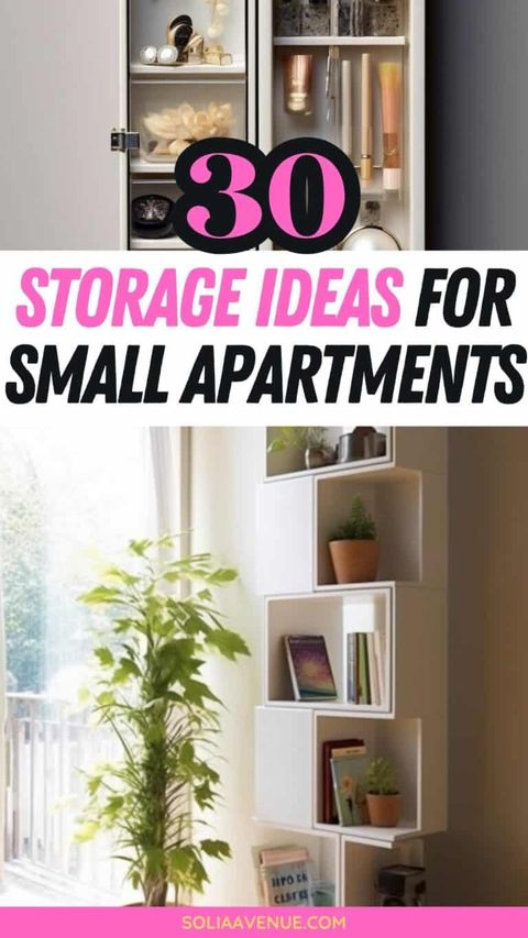30 Small Apartment Storage Ideas And Solutions For Small Spaces - 2025 inside Struggling With Tiny Apartment Storage? Here's What's Actually Going Wrong