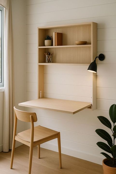 33 Ideas For A Home Office In A Tiny Container House In 2025 | Tiny ... with Why Most Tiny Desk Advice Is Outdated (And What Actually Fits)