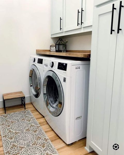 34 Laundry Countertop Ideas For Perfect Storage And Organization inside Laundry Room Countertop Organizers