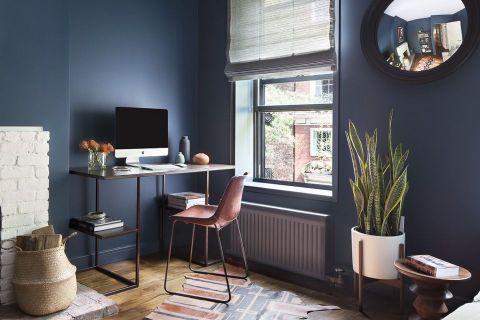 35 Functional And Stylish Desk Ideas To Improve Even The Smallest Home ... inside Functional Stylish Desk Small Spaces