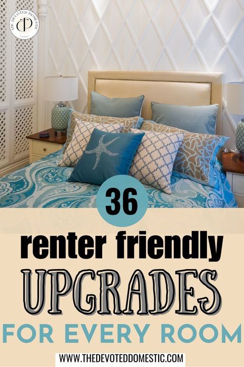 36 Insanely Good Renter Friendly Upgrades For Every Room To Copy In ... in Struggling With Renter Friendly Apartment Tours? Here's What's Really Going Wrong