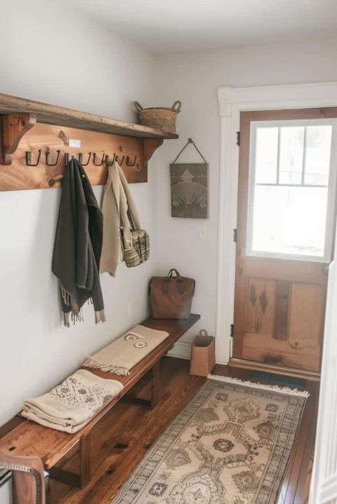 40 Small Entryway Ideas For Maximizing Your Welcome Area throughout Organizing Tiny Entryway Hooks