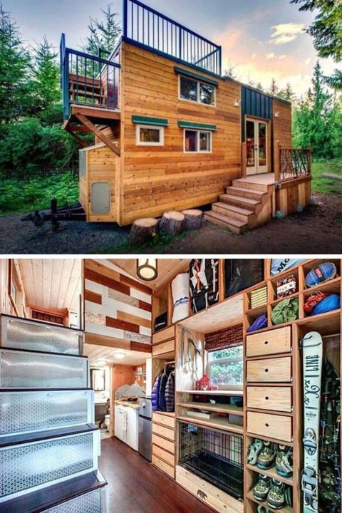 40 Tiny Houses That Are Big On Storage With House Tours - Tiny Houses inside Struggling With Tiny House Custom Builds? Here's What's Really Going Wrong