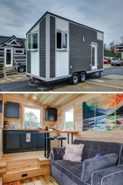 40 Tiny Houses That Are Big On Storage With House Tours - Tiny Houses inside Tiny House Tour With Smart Storage