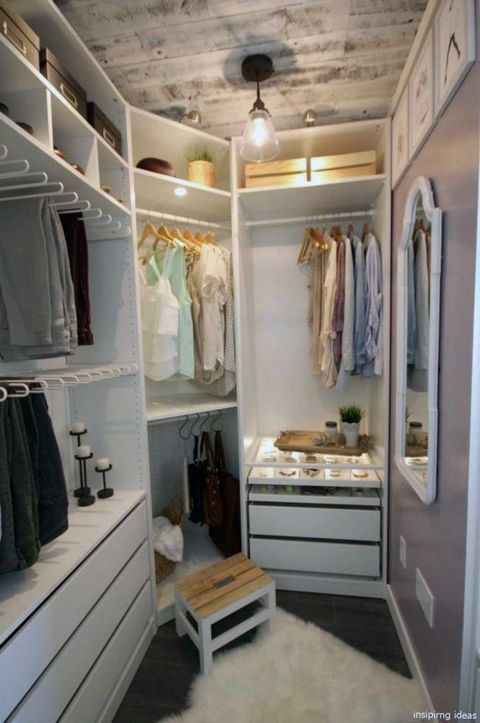 44 Small Spaces Apartment Bedroom Closet Organization Ideas | Closet ... with regard to Organizing Small Bedroom Closets
