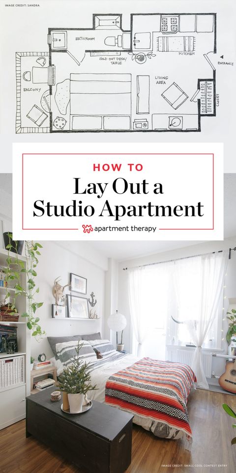 5 Ways To Lay Out A Studio Apartment | Apartment Therapy throughout Tiny Studio Apartment Secrets Professionals Use (That Beginners Miss)
