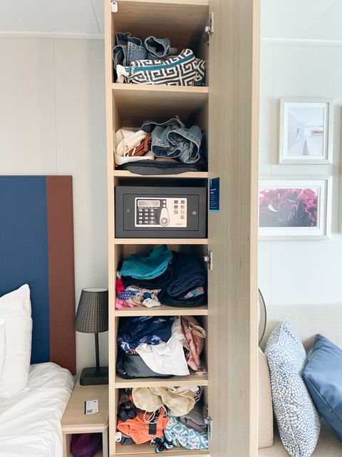 6 Cruise Cabin Hacks To Make Your Stateroom More Livable - The Family ... throughout Cruise Organizing Hacks Tiny Rooms