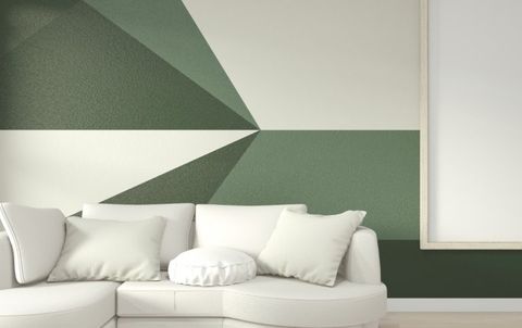 8 Geometric Wall Paint Design Ideas With Steps On How To Diy with The DIY Geometric Wall Paint Trick I Wish Someone Had Told Me Earlier
