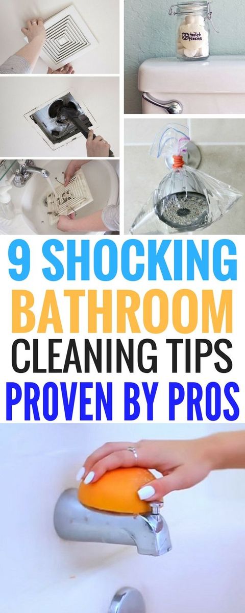 9 Shocking Bathroom Cleaning Tips Proven By Pros - Craftsonfire ... pertaining to Struggling With Bathroom Cleaning? Here's What's Really Going Wrong