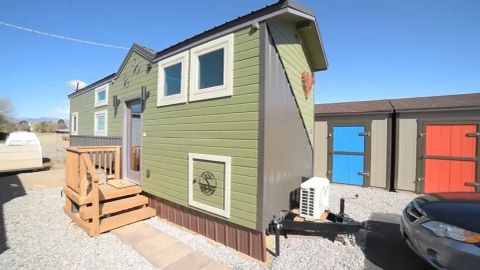 After Retirement She Started Over With A New Life In Her Custom Tiny ... intended for Custom Designed Small Home Tour