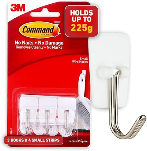 Amazon.com: Command Small Wire Toggle Hooks, Damage Free Hanging Wall ... with Small Spaces Command Strips Hacks