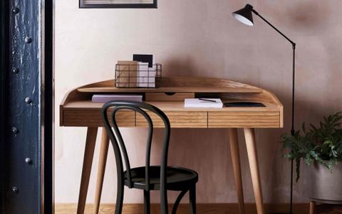 Attractive Small Desk Design Ideas For Small Home Office within Small Spaces Stylish Desk Options