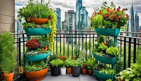 Balcony Container Gardening: Ideas For Small Space Balcony Gardens with regard to Outdoor Balcony Patio Gardening