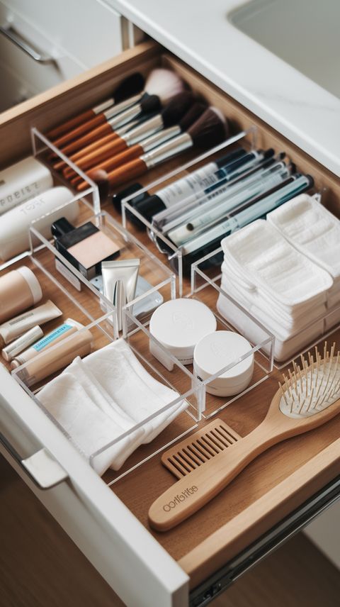 Bathroom Drawer Organization: Simple Ideas To Declutter Your Space ... for The 7-Piece Drawer Declutter System That Actually Reduced My Stress