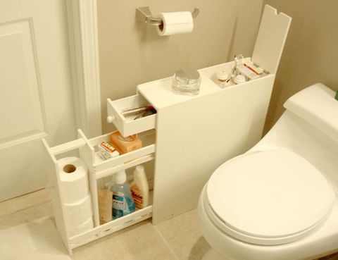 Bathroom Storage Ideas - Storage For Small Bathrooms | Apartment Therapy within Bathroom Organizers Small Spaces