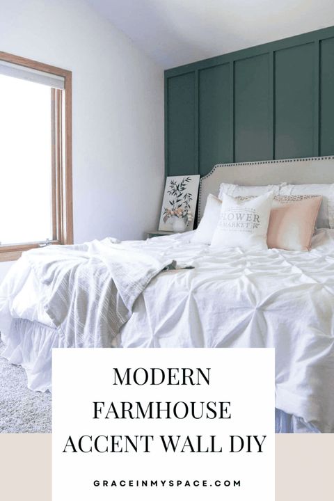 Bedroom Accent Wall Ideas Easy Accent Wall Ideas For Your Next Home regarding Diy Accent Wall Bedroom 100 Dollar