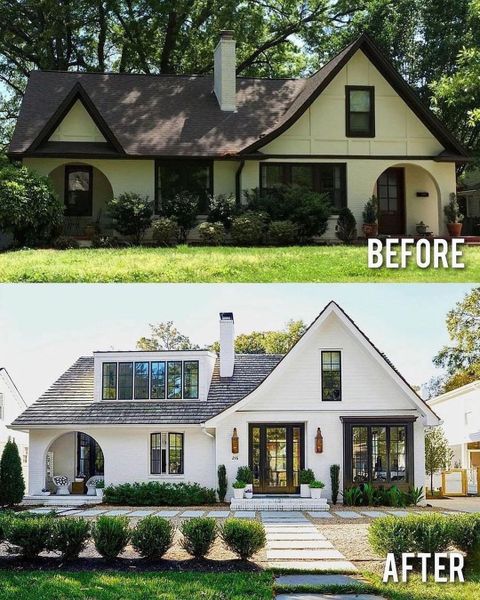 Before And After Homes 🏘 On Instagram: "Amazing Transformation! Don’t ... within The Before After Home Project Mistake That Cost Me $8,000