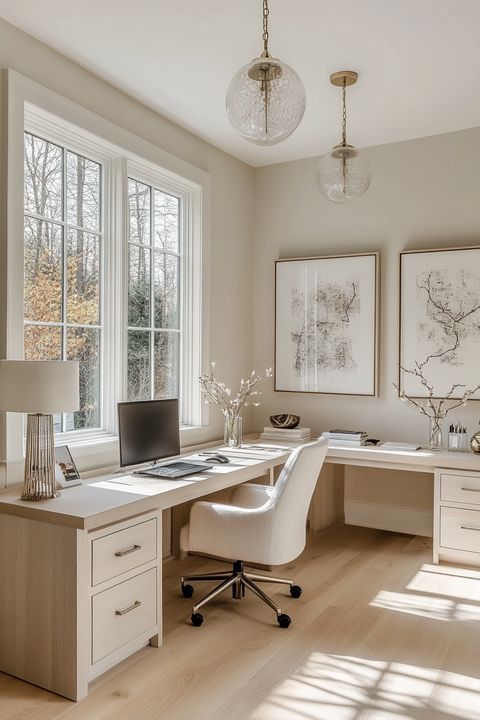 Best 12 29 Tiny Apartment Home Office Ideas For Ergonomic Small-Space ... in Why Most Small Office Desks Don't Work (And What Actually Does)