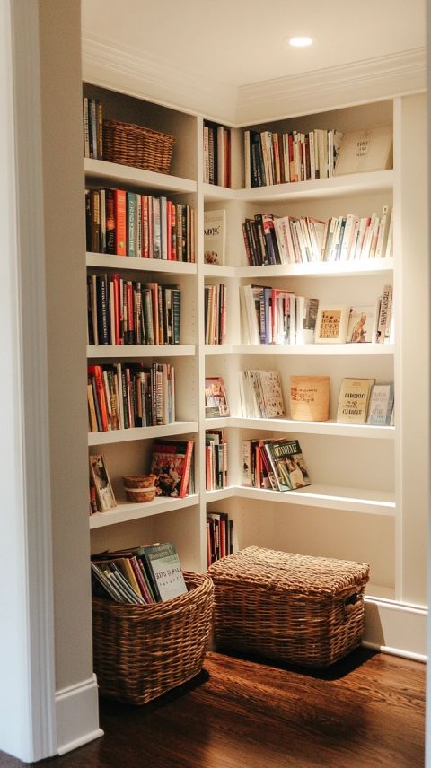 Bookshelf Organization Ideas intended for Bookshelf Organizing Tips Designers
