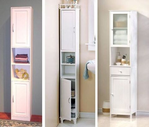 Brilliant Awesome 25 Bathroom Storage Cabinet Design Ideas For Small ... for Small Space Bathroom Storage Cabinets