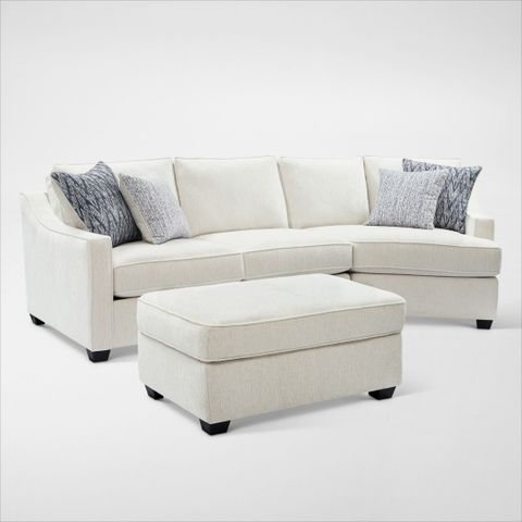 Callie 2-Piece Sectional With Cuddler And Ottoman Set | Value City ... regarding 2-Piece Sectional Set