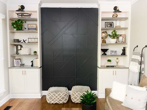 Cheap And Easy Diy Accent Walls To Try At Home | Accent Walls In Living ... with regard to Diy Accent Wall Cheap