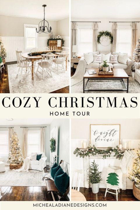 Cozy Christmas Home Tour | Christmas Living Rooms, Christmas ... inside Cozy Studio Tour Secrets I Wish Someone Had Told Me Earlier