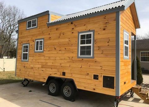 Custom Tiny House On Wheels (8’X20′) For Sale In Nj within Custom Tiny House Wheels
