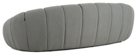 Divani Casa Yolonda Modern Curved Light Grey Fabric Sofa - Transitional ... within Divani Casa Yolonda Modern Curved Light Grey Fabric Sofa Set