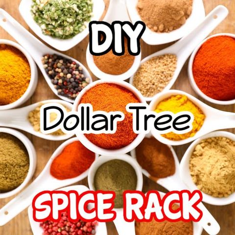 Diy Dollar Tree Spice Rack Under $1! | Countertop Spice Rack, Spice ... with Why Most Dollar Tree Spice Rack Advice Is Outdated (And What Works)