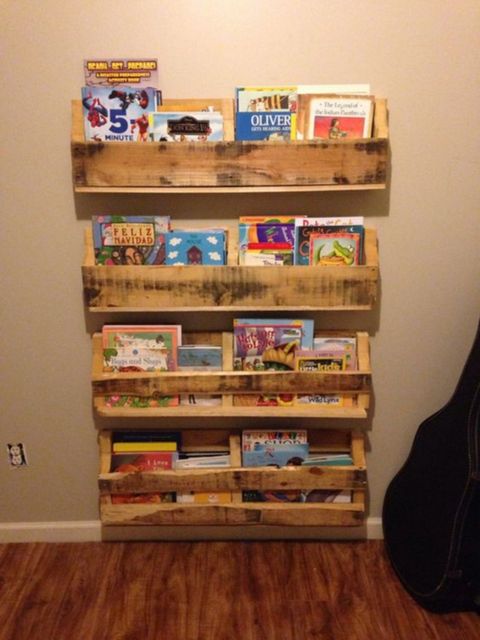 Diy Pallet Bookshelf Ideas - How To Make – Diy within Step-by-step guide to affordable pallet bookshelf construction