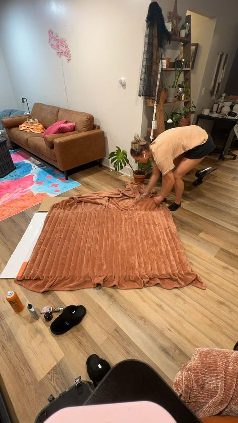 Diy Pool Noodle Headboard – The Budget-Friendly Bedroom Glow-Up You ... intended for DIY noodle headboard on a budget simple steps for bedroom transformation