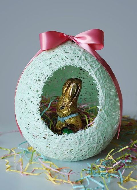 Diy Project Idea How To Make Easter Baskets From Sugar String – Artofit regarding Diy Easter Baskets String