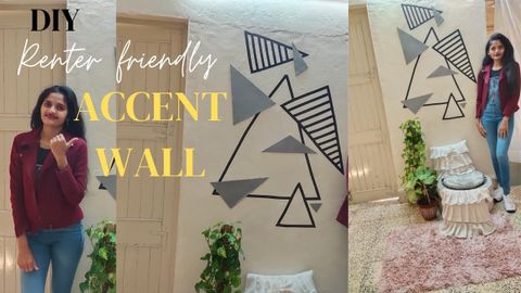 Diy Renter Friendly Accent Wall At Kathaleen Velasquez Blog in Struggling With Renter Wall Art? Here's What's Really Going Wrong