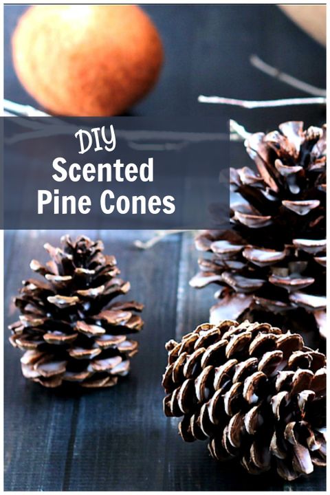 Diy Scented Pine Cones For Gifts Or Decor | Hearth And Vine in Diy Scented Pinecones Homemade