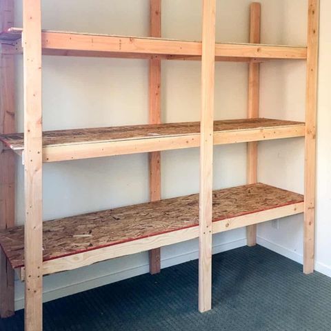 Diy Storage Shelves With 2X4S And Plywood - The Handyman's Daughter regarding Why Most DIY Storage Shelves Fail (And What Works Instead)