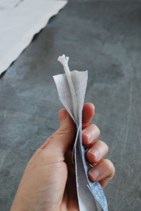 Diy Upholstery Project How Make Your Own Custom Fabric Piping Or ... throughout Learn how to craft beautiful custom fabric piping from scratch