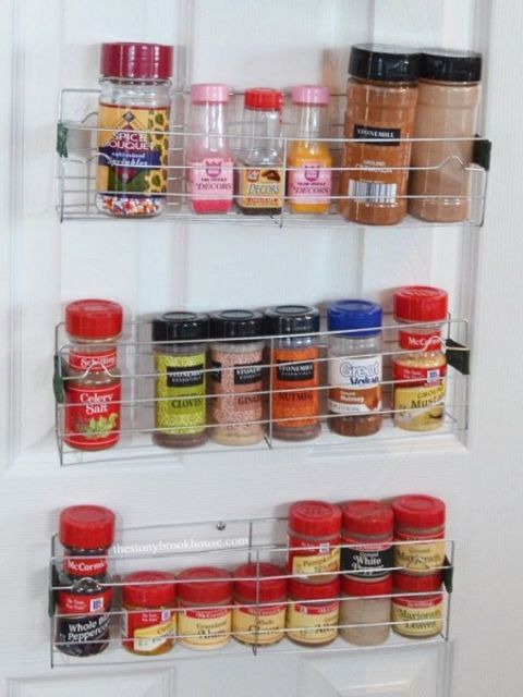 Dollar-Store-Spice-Rack-Dollar-Tree-Rack - Craftionary intended for Dollar Tree Small Spice Racks