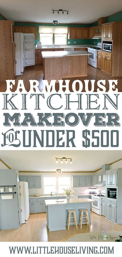 Don't Believe That You Can Makeover Your Entire Kitchen On A Budget ... within Diy Modern Budget Kitchen