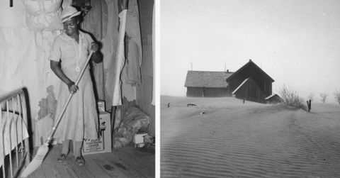 Dust Bowl Pictures Of Houses pertaining to Dust Issue Famous Home