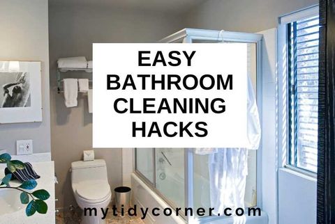Easy Bathroom Cleaning Hacks For A Sparkling Clean Restroom! with Expert tips for keeping your bathroom spotless without harsh chemicals