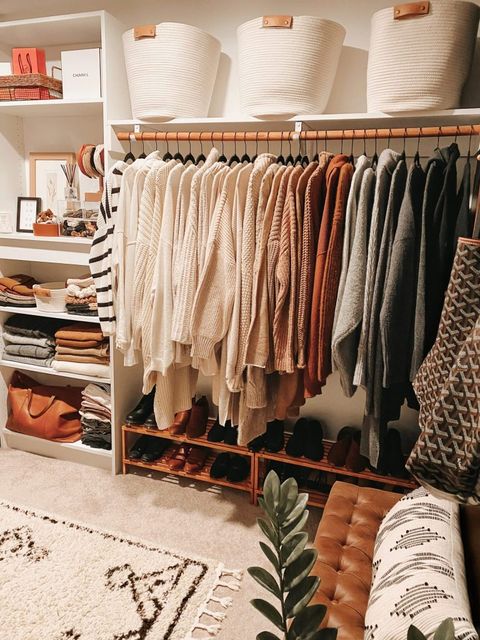 Easy Organization Ideas For Closets, Bathrooms, And Beyond! – Rugs Usa inside Reimagining your closet space for life beyond simple categorization