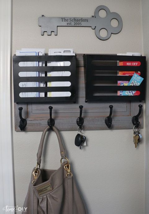 Entryway Hooks And Caddy Makeover | Entryway Hooks, Makeover, Entryway intended for Struggling With Entryway Hooks? Here's What's Actually Going Wrong