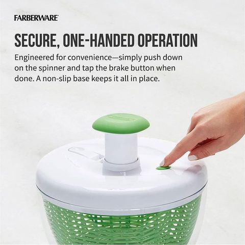 Farberware Salad Spinner Cleaning Instructions At Brad Schaffer Blog for Cleaning Idea Brilliant Spinner
