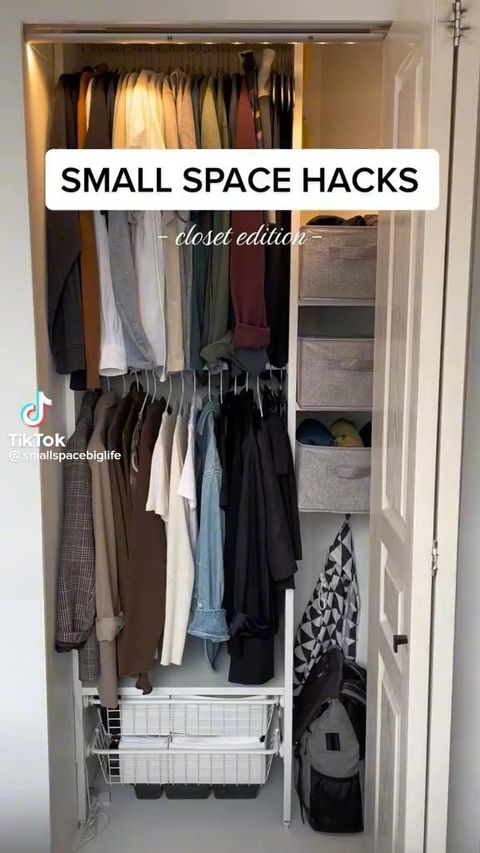 Four Tips For Organizing A Small Closet – Artofit regarding Creative divider ideas for maximizing small closet storage