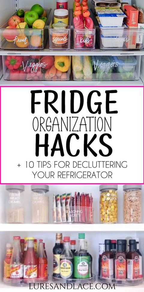 Fridge Organization Hacks + 10 Tip To Easily Declutter Your Refrigerator within Secret Fridge Organization Hacks Every Home Cook Should Know