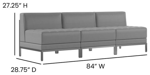 Hercules Imagination Series Leathersoft Lounge Set, 3 Pieces ... pertaining to Maximizing Comfort and Style in Home Entertainment Areas